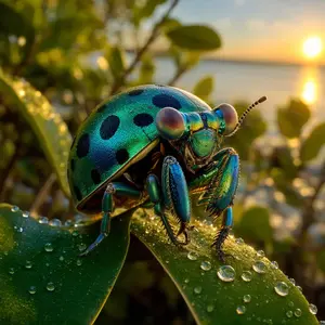 Ladybug + Mantis shrimp